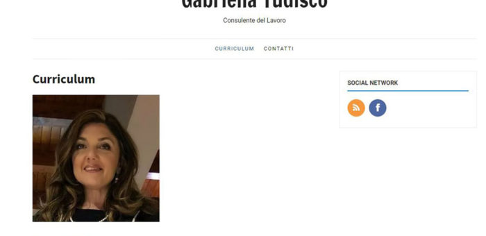 Curriculum vitae online Gabriella Tudisco