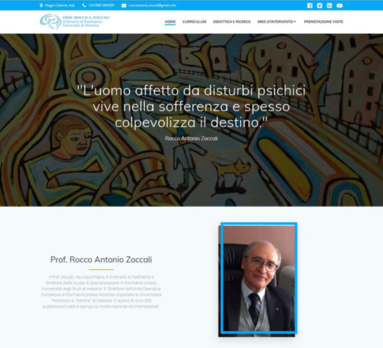 Prof. Rocco Zoccali neuropsichiatra